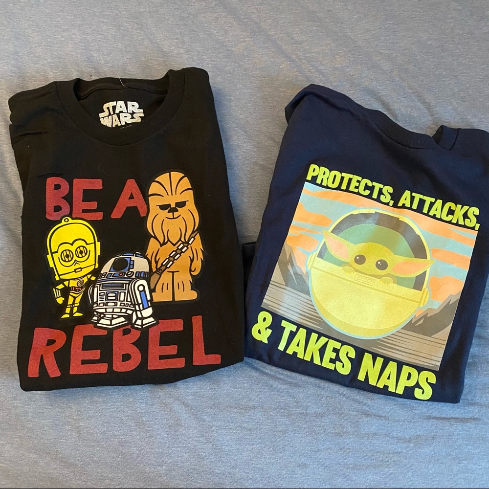 Star Wars T shirt bundle (2)